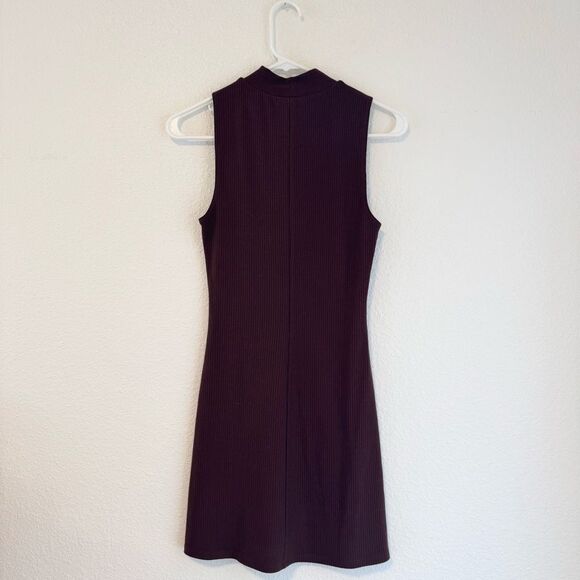 Reformation Skylar Knit Dress NWT in Cafe Brown XS - Picture 4 of 14